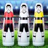 Inflatable Soccer Training Mannequin and Pump