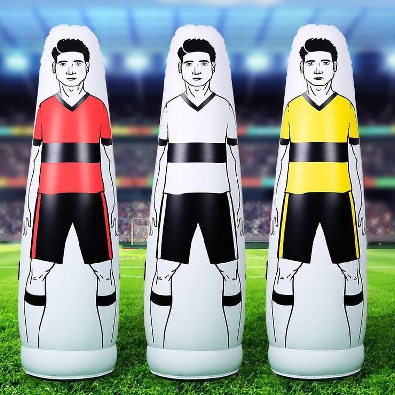 Inflatable Soccer Training Mannequin and Pump
