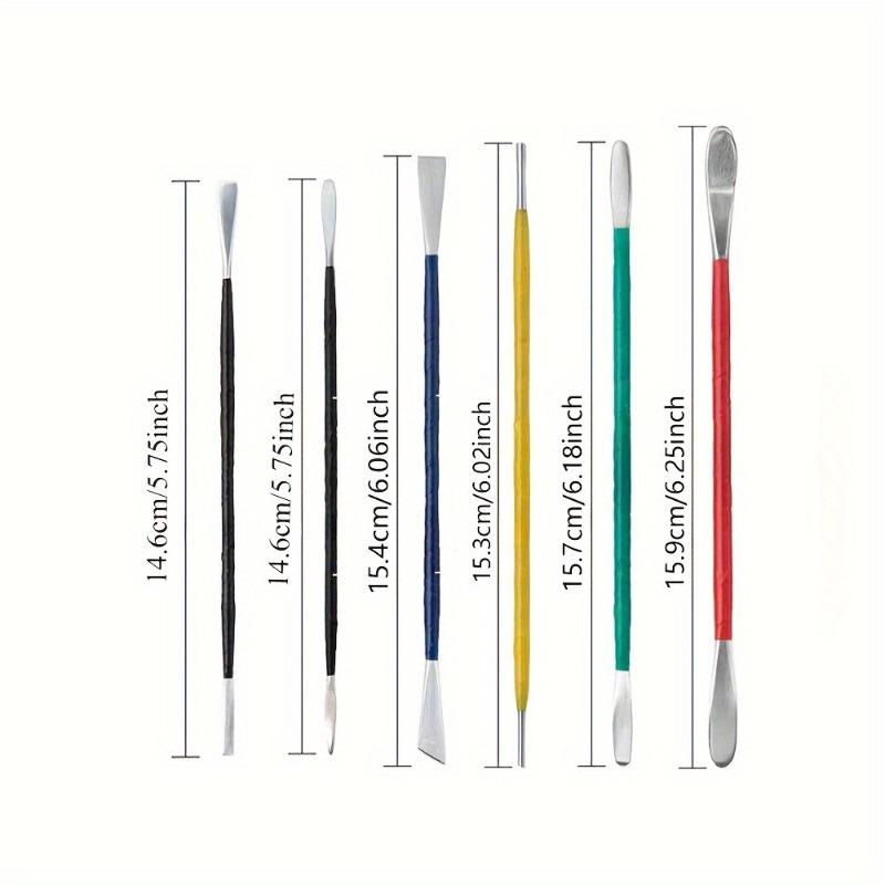 6pcs Pottery Sculpting Tool Clay Ceramic Modeling Tool Plaster Sculpting Kit