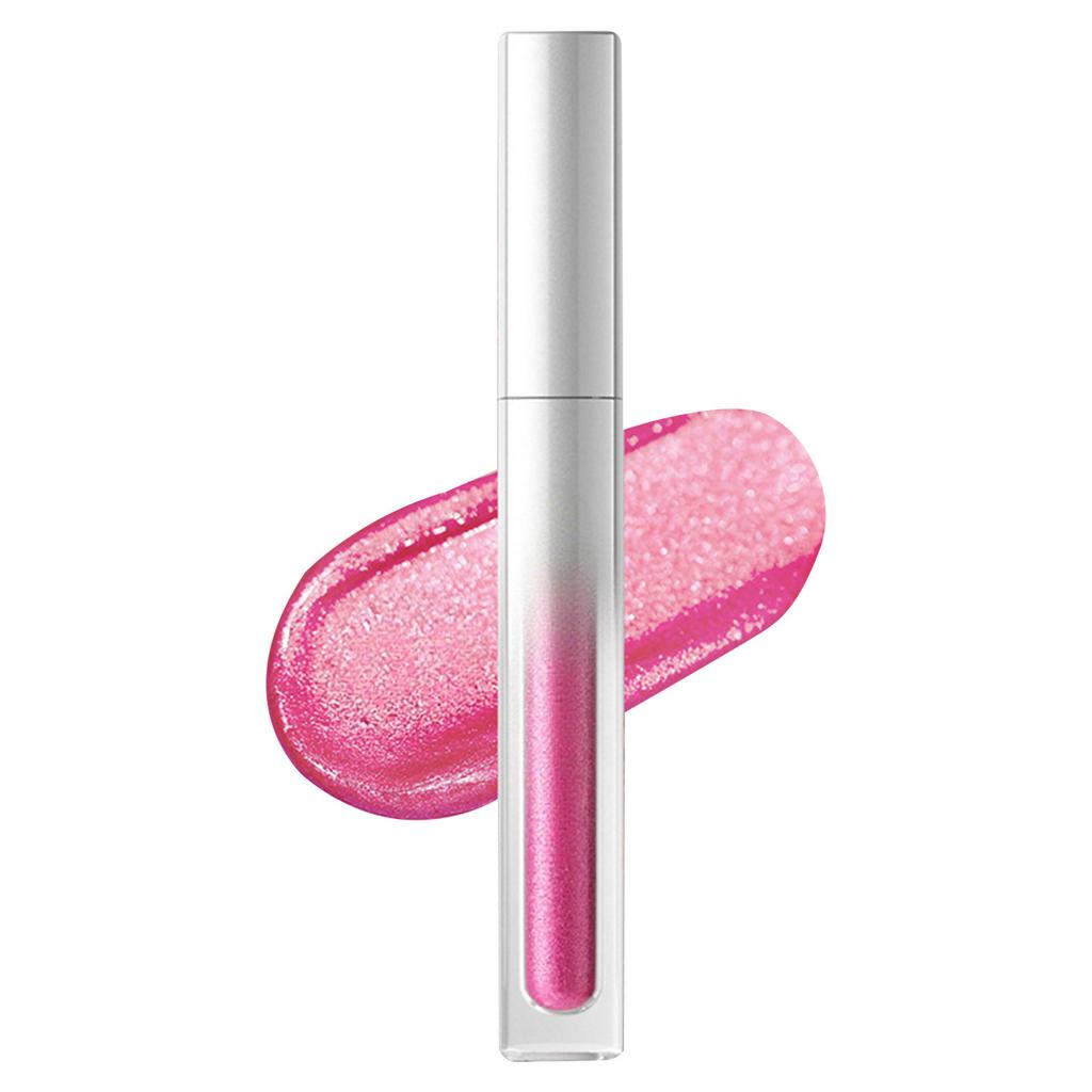 Dual-Ended Liquid Eyeshadow and Lip Gloss Combo | Metallic Shimmer Longwear Waterproof Lipstick & Pearlescent Glitter Eye Makeup