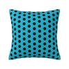 Green And Black Polka Dot Cushion Cover x cm Polyester Soft Throw Pillow Case For Sofa Car Living Room Decoration Pillowcase