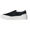 Labcourt Low Top Skateboard Shoes Unisex Black Bright White Light Gold JP6215