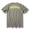 Spalding Michigan Arch Logo Back Stone T-Shirt, Medium, SMT25026M