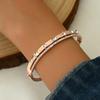 Cross border New Love Bracelet Women's High end Feeling Full Diamond Exquisite Bracelet Square Light Luxury Jewelry Wholesale