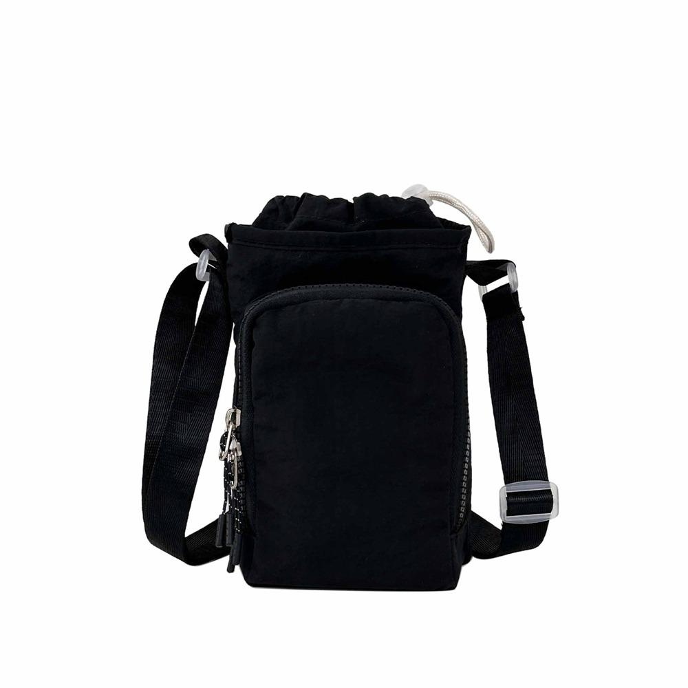 Nylon Water Bottle Carrier Bag Quick Drying Crossbody Water Bottle Purse  Travel