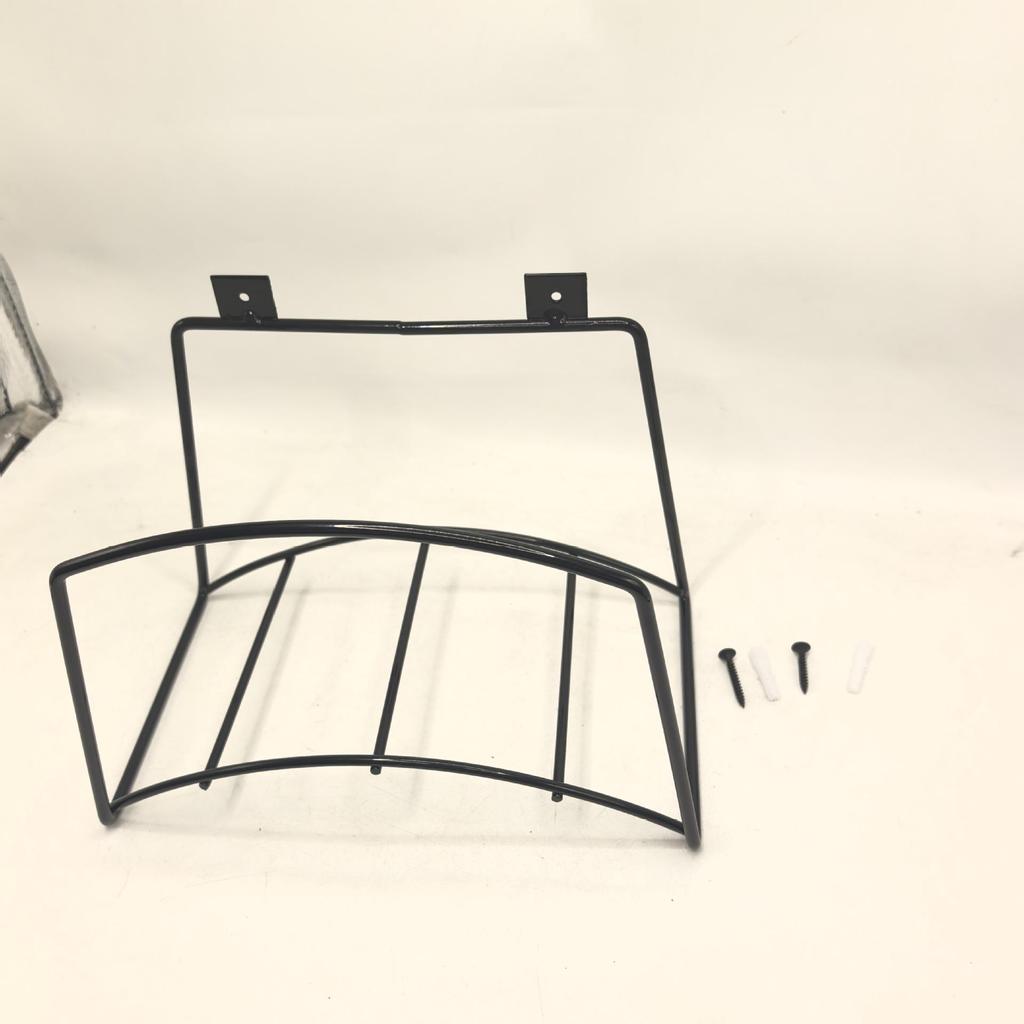 Wall-Mounted Garden Hose Storage Bracket