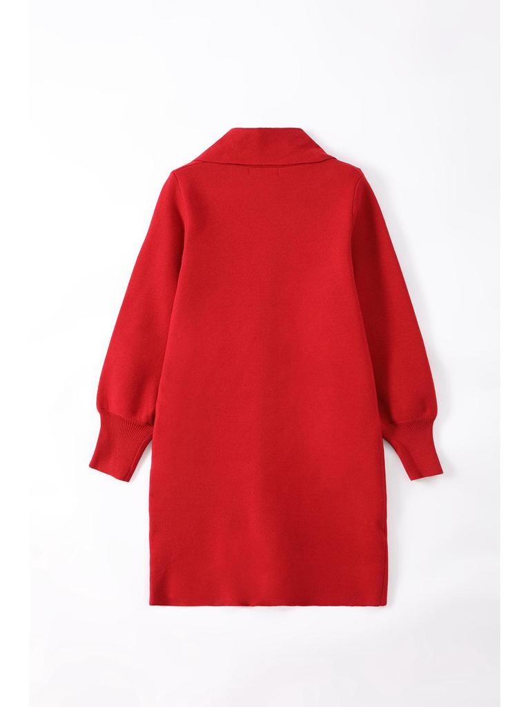 High-End Eltern-Kind-Pullover für die ganze Familie: Winterliche Styles für Familien mit drei oder vier Personen, Mutter-Sohn, Vater-Sohn, Mutter-Tochter.