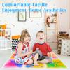 Colorful Fun Surfloor Sensory Liquid Floor Tiles for Classroom Play Sensory Color Floor Tiles Sensory Mat Set Kids