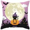 New Halloween Pillow Cover Home Decoration Spoof Pumpkin Sofa Waist Cushion Cushion Cover Pillow Cover