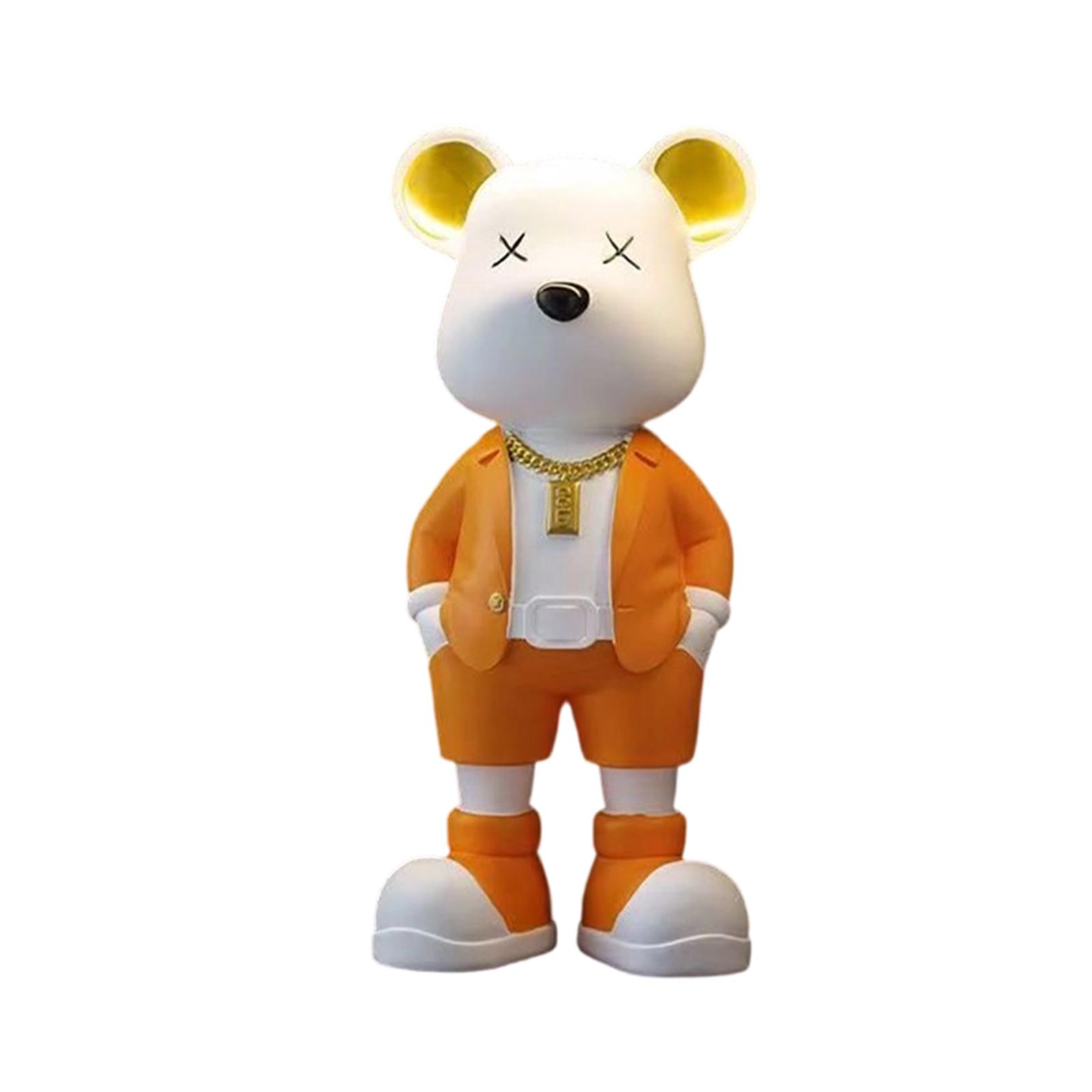 Bear Figure; Living Room Decoration; Entrance Door; Liquor Cabinet; TV Cabinet; Foyer Decoration; Housewarming Gift; Car Decoration. One Size