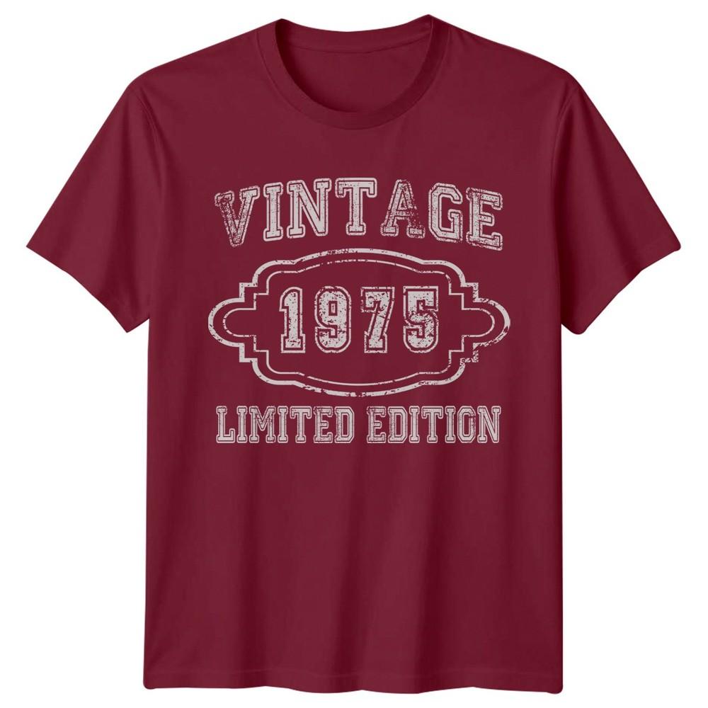 Vintage 1975 Limited Edition 51st Birthday Unisexs TShirt a