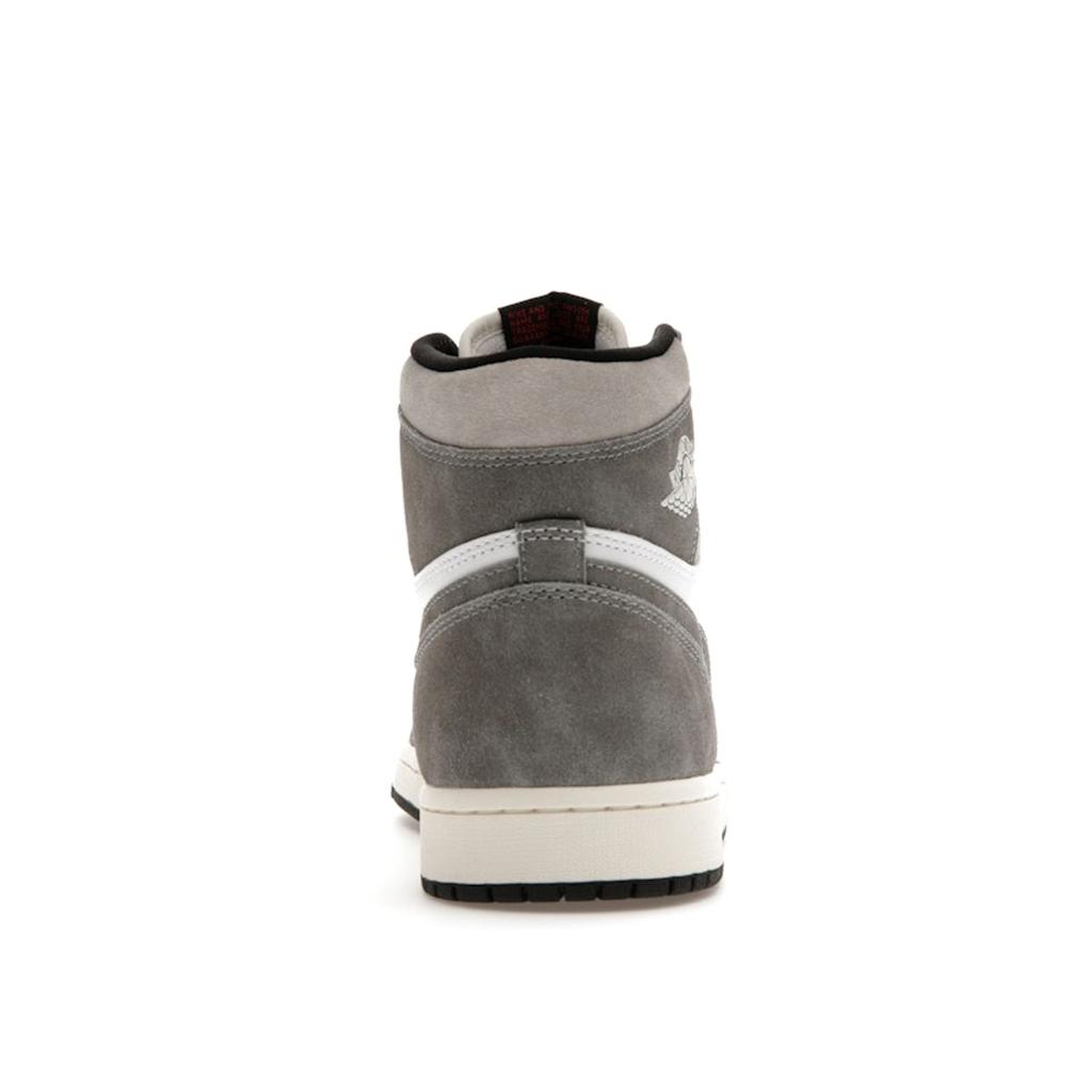 Air Jordan 1 Retro High OG Washed Black Unisexové tenisky Šedá Ohnivě červená Světle kouřově šedá DZ5485-051