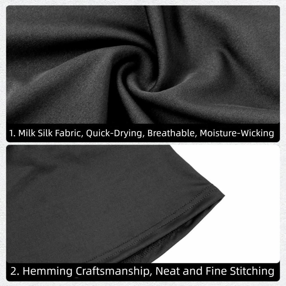 Elegant Ramadan Hijab Soft Head Wrap Cap Fashion Islamic Headscarf Hair Accessories