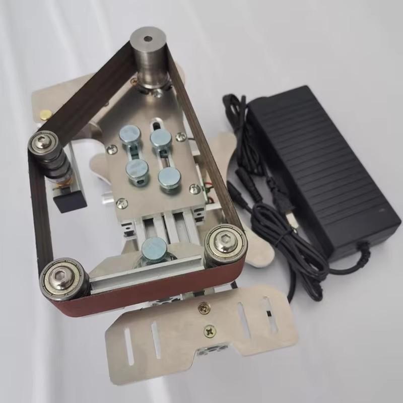 Mini Belt Sander 110V-220V Electric Sander Grinding Sharpening Machine Power Belt Polishing Tool Cutter Edges Sharpener 533X30MM