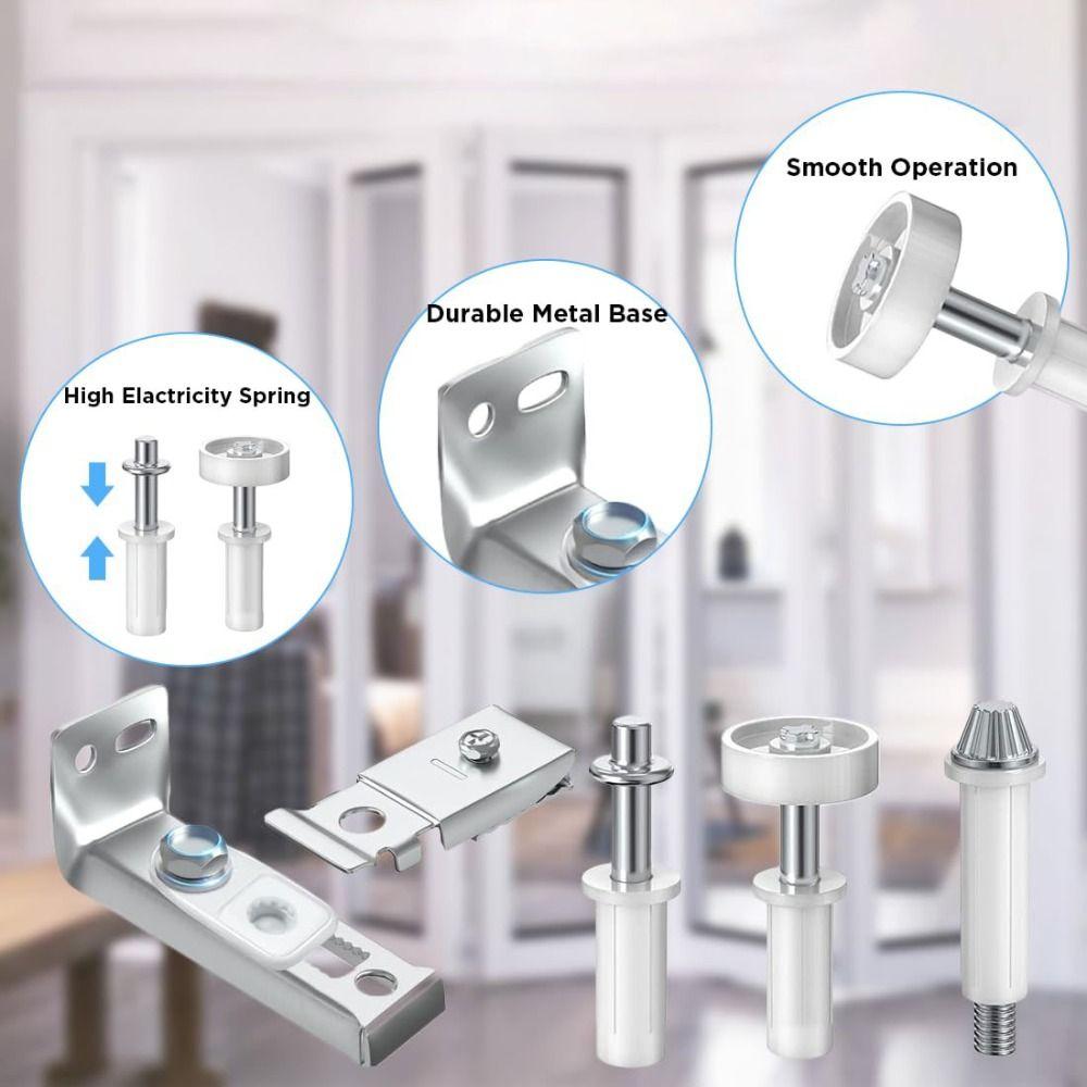 Easy To Adjust Bifold Door Top Pivot Safe To Install Bi-fold Door Hinges  Repair Tool Kit