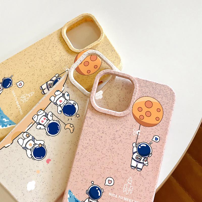 Mobile Phone Cases for iPhone 11 13 XR 15 Pro Max 12 14 Pro Max Case iPhone 16 7 Plus 8 Plus XS Max Degradable and Environmentally Friendly Anti-fall