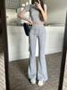Hua Cotton Blend Micro-Flare High Waist Slimming Sweatpants for Women - 2025 Autumn Collection