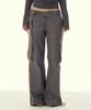 Gillaakaibeu Pocket Embroided String Cargo Pants_Brown