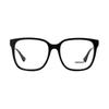 Versace Brand logo plate square optical glasses men and women same style couple black 35269096 0VE3332D-GB1-55-Black 55