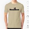 Blacked Out Steamboat Resort  Colorado Mountain Resort T Shirt Cotton Men Women DIY Print Steamboat Steamboat Springs Black