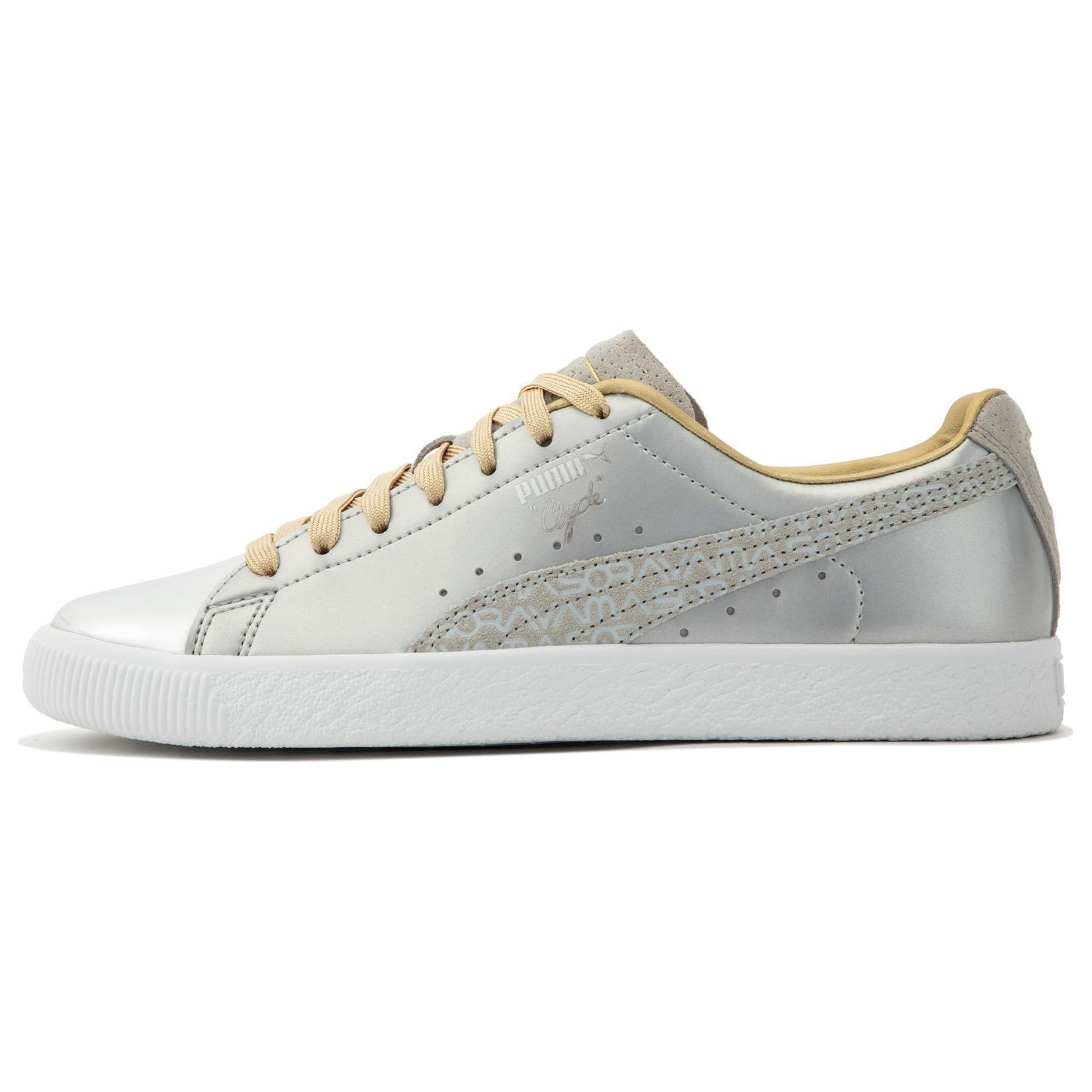 PUMA Clyde x Sorayama Silver Gold Men s 394496-01 EU 36