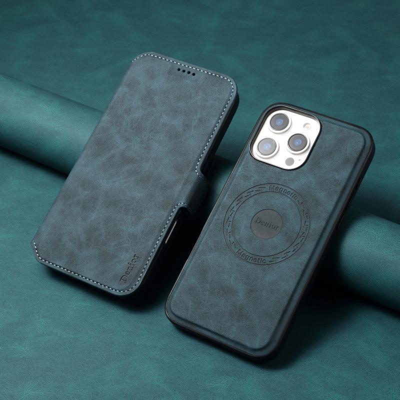 

Apple iPhone 16 Pro Max MagSafe Leather Wallet Case with Card Slot & Stand iPhone 16 Pro Max