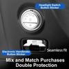 Engine Start Stop Headlight Switch Button Trim Cover for Mercedes Benz C Class W206 C200 C220 C260 C300  Car Accessories