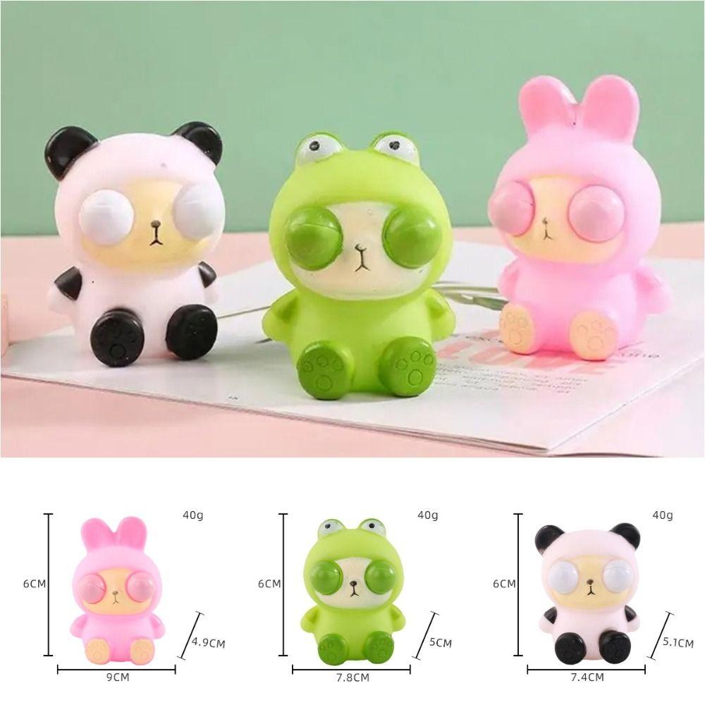 

Cartoon Animal Burst Eye Panda Squeeze Toys Squeeze Squeeze Ball Toys Baby Game Rabbit