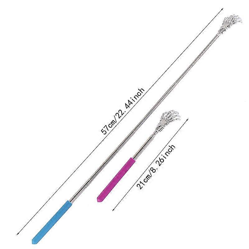 Teleskopowy masażer do drapania Ghost Hand ze stali nierdzewnej ze stali nierdzewnej Drapanie Drapanie