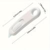 A small envelope and parcel scissors, designed for safety and concealment, perfect for opening envelopes and parcels