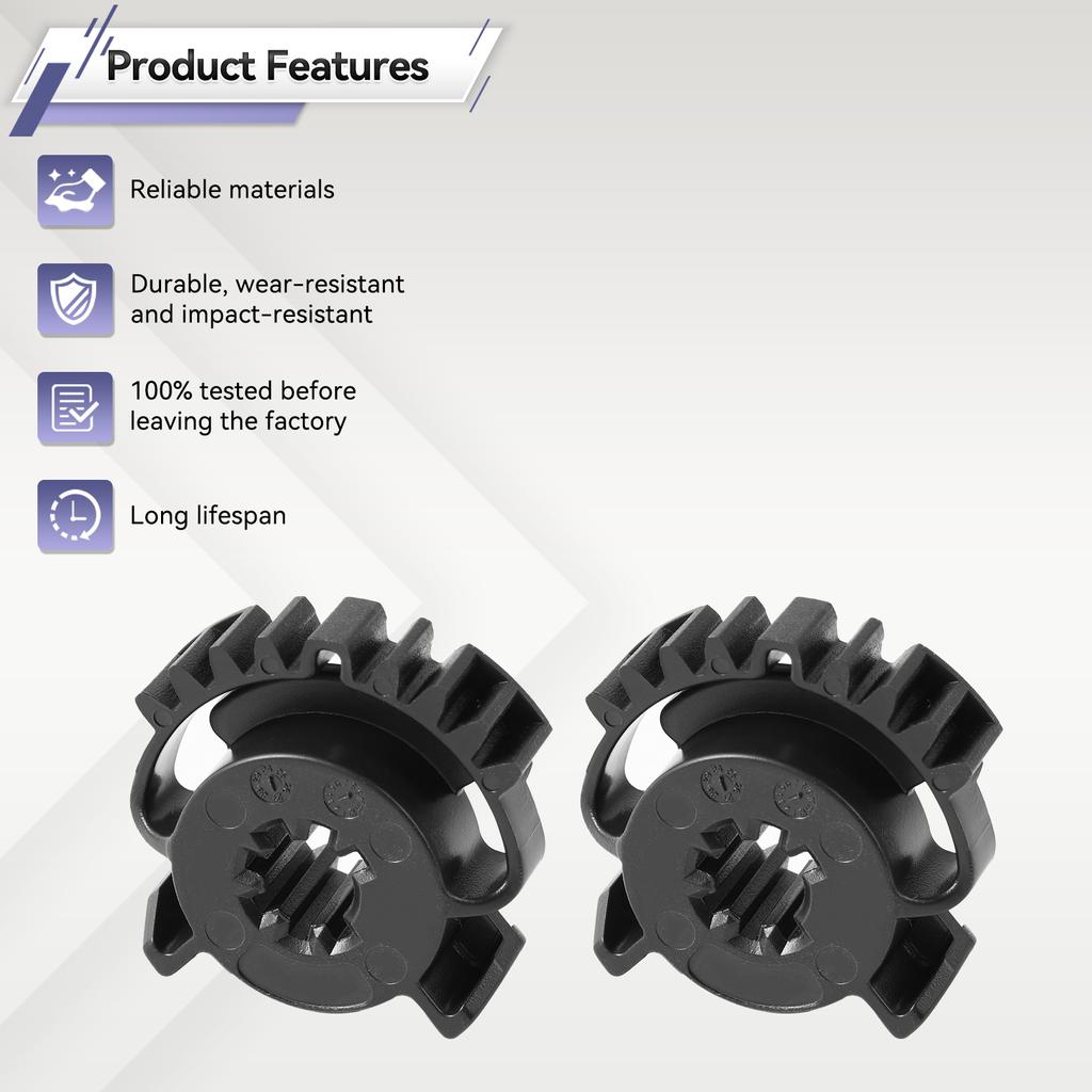 2 szt. Samochodowy HVAC A/C Siłownik Klapy Mieszania Powietrza Zębatka Nagrzewnica Czarna Nagrzewnica Pomocnicza Dla JEEP GRAND-CHEROKEE 11-16 68214880AA 926-133