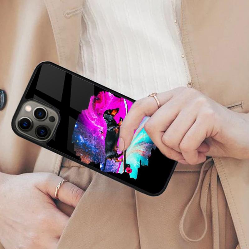 

Skater Dog In Space Magnetic Phone Case For APPLE iPhone 17 Air 16 14 13 12 Pro Max 15 Plus Wireless Charge With MagSafe Cover iPhone 13mini