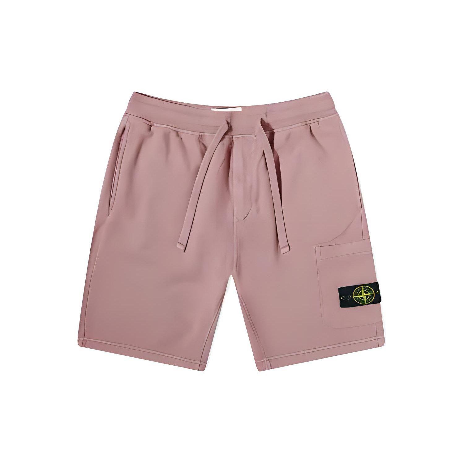 

Stone Island Solid Color Drawstring Large Pocket Shorts Men shorts 771564620-V0086 S