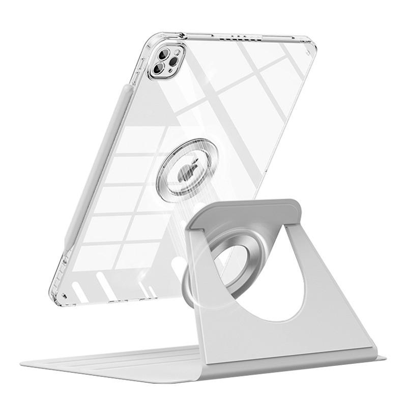 IPad 9/10 Case Magnetic Detachable Rotating Full Body Protection 11 Inch Crystal Cover