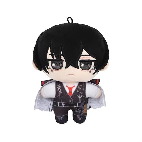 New Anime Limbus Company Cotton Plush Doll Ishmael Dante Faust Don Quixote Palm Cartoon Peripherials Pendant Decoration Acg Toy