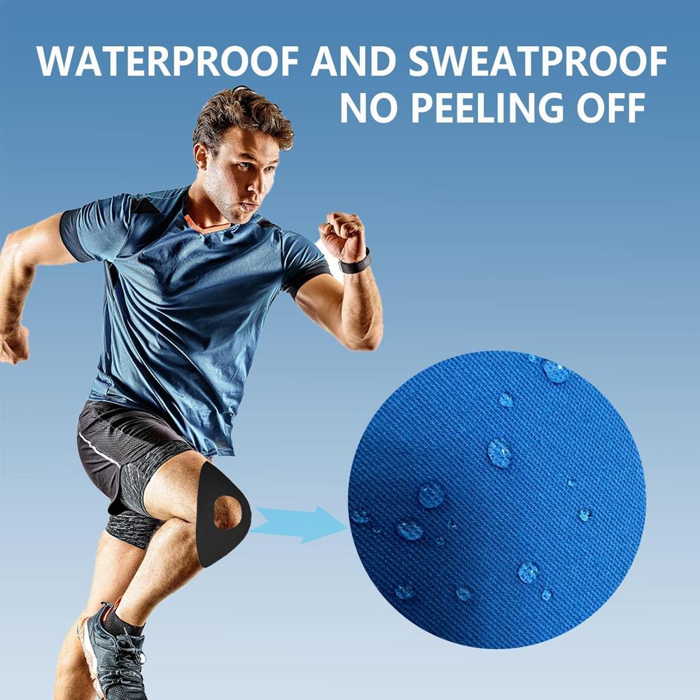 10Pcs Kinesiology Tape For Knees Pain Relief Elastic Waterproof Athletic Knee Support Sports Stability Tape