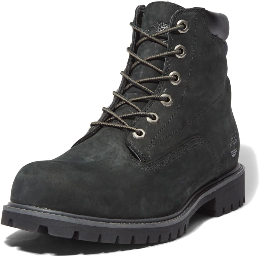 Timberland Men's Alburn 6-Inch Lace-Up Waterproof Boots Black Nubuck 29.0cm TB16939R001