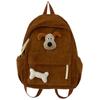 Batoh Female Cartoon Puppy Girl Schoolbag Travel Backpack