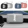 Multifunction Car Storage Bag Key Case USB Organizer Stowing Tidying Acceccories For Jeep JPB Renegade Wrangler Compass Cherokee