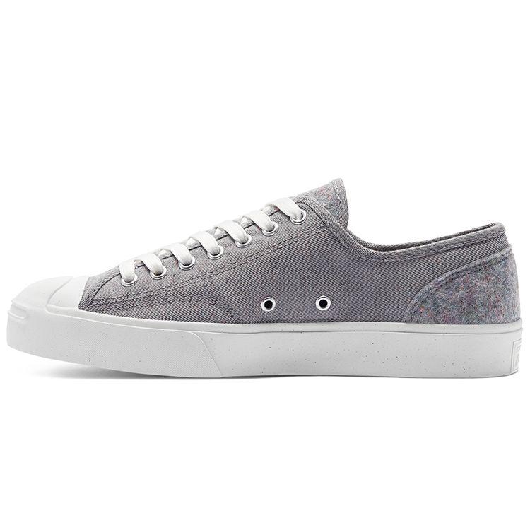 

Кроссовки унисекс Converse Jack Purcell Renew Low Grey из твила белые 169613C