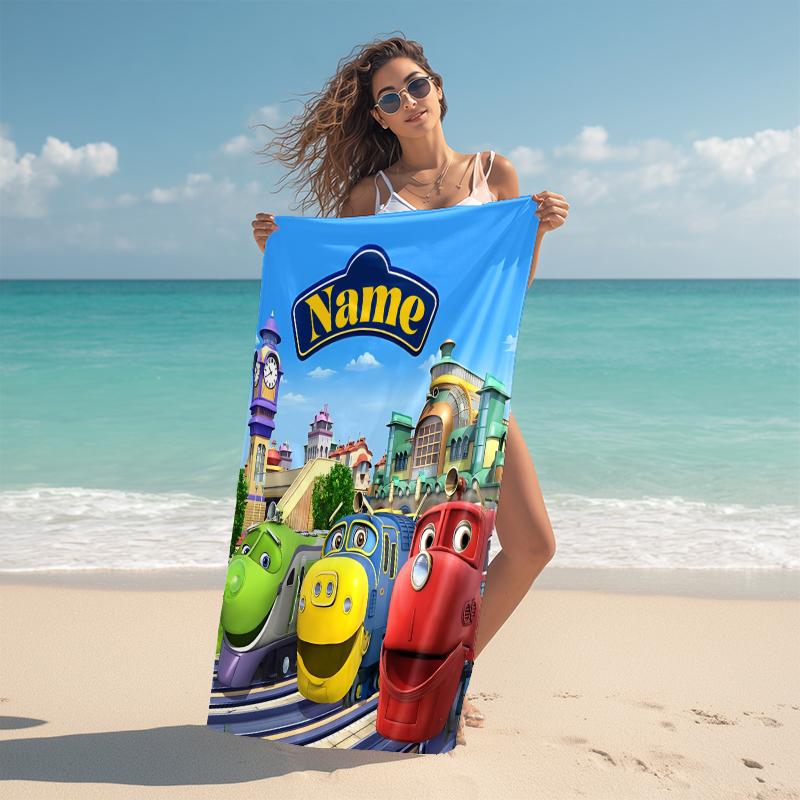 Personalized Sonic Adventure Beach Towel Microfiber Beach Towel Thin Absorbent for Beach Swimming Yoga Bath Sports. 091086