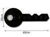 Wooden Key Hanger Key Black