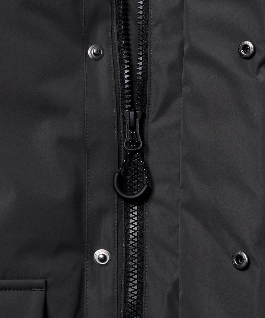 Musinsa Standard [City Leisure] Non-Quilted Down Short Padded Jacket [Black]