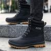 Men's Thickened Warm Outdoor Hiking & Mountaineering Boots - New Style Plus Velvet Military Design.