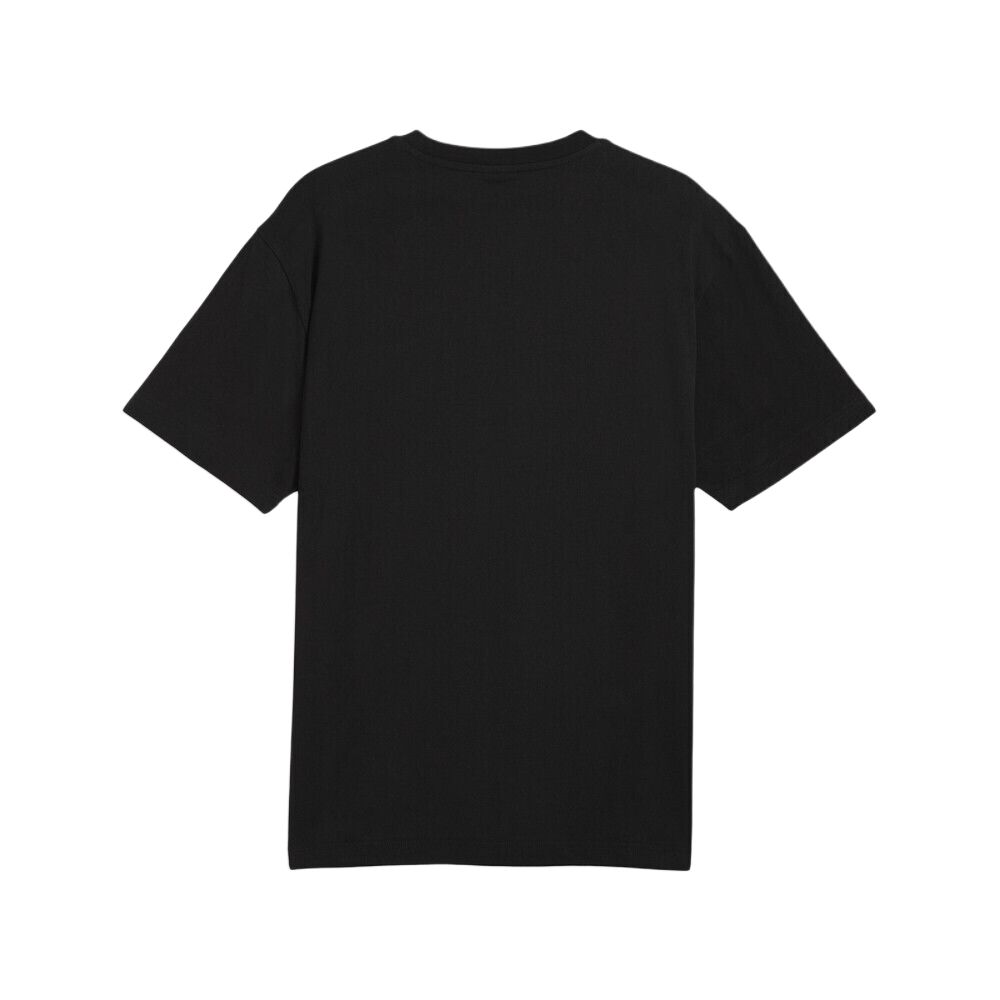 Puma Knitted Solid Color Round Neck Pullover Simple Short Sleeve T-Shirt Men Tops 637775-01