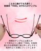 Reading Glasses for Men and Stylish Round Blue Light Fashionable Black Rimmed Senior Single with for To Compact Storage 1034 [NEGISU] Women,