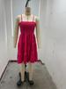 2024 One-Shoulder Solid Color Textured Dress - Versatile Summer Women's Fashion