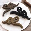 13cm Acrylic Hair Clips For Women Hairpin Matte Wave Hair Claw Clip Ponytail Hair Accessories Girls Headwear Barrettes 4 Colors