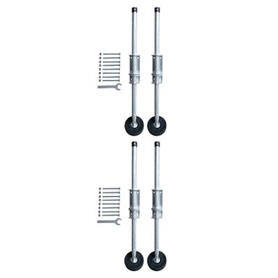2 Piezas Accesorios para Escaleras Ajustables Patas Estabilizadoras para Escaleras de Extensión de Acero Niveles para Escaleras para Trabajar en Escaleras Escaleras de Mano
