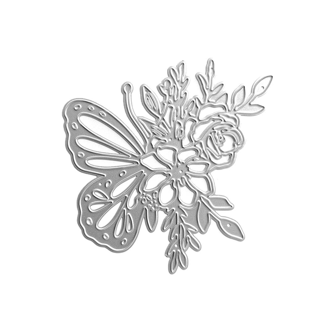 Flower Metal Cutting Dies Stencils for DIY Scrapbooking Decorative Embossing Paper Cards Template Decorative Die Cuts